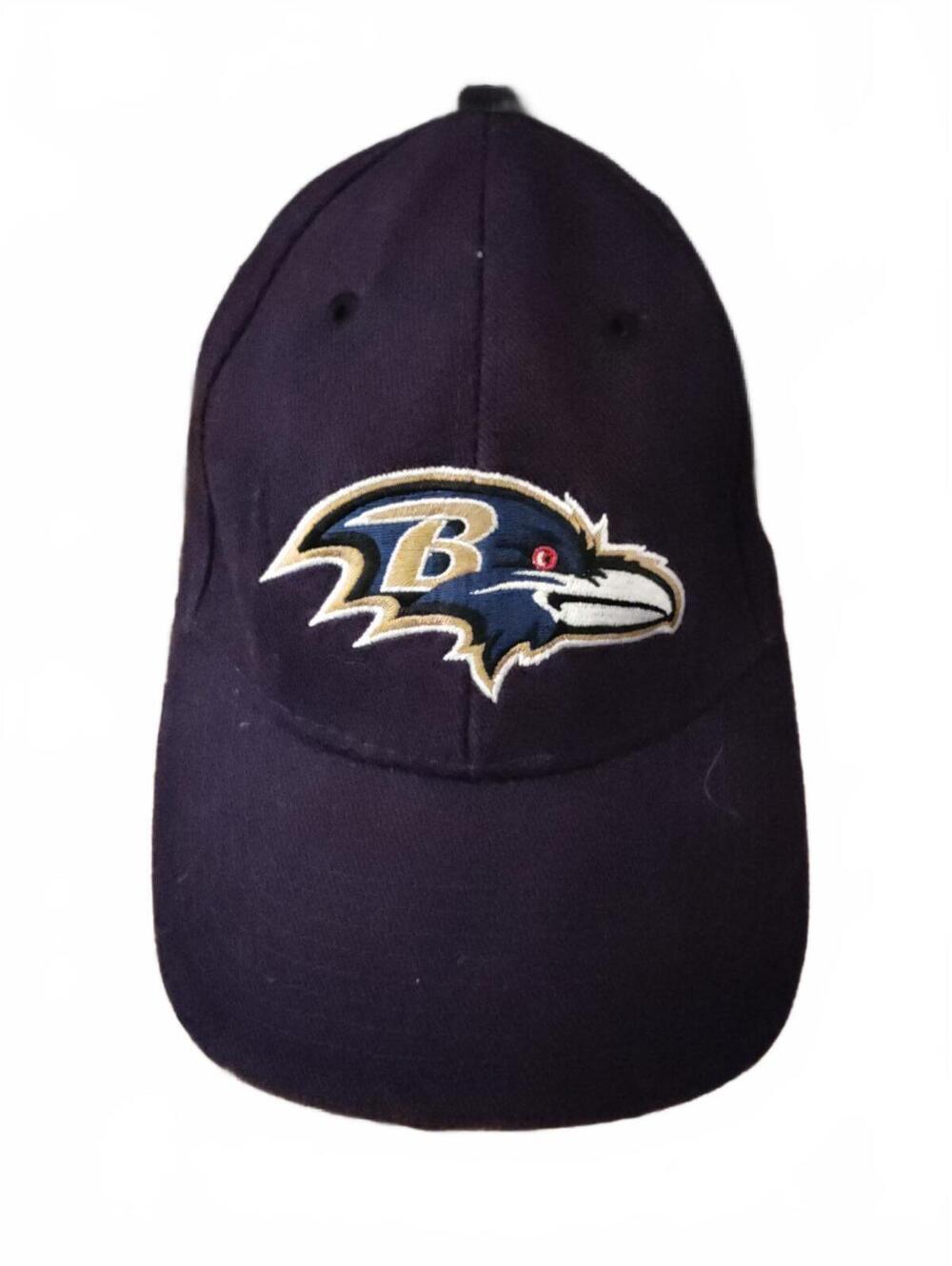 Baltimore Ravens official NFL hat/cap size OS purple bird logo